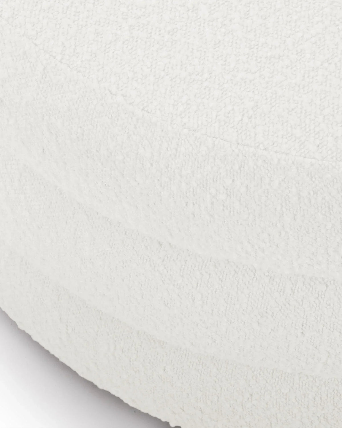 Noara™ ottoman large | boucle wool - stools & ottomans noara | modern | madorne