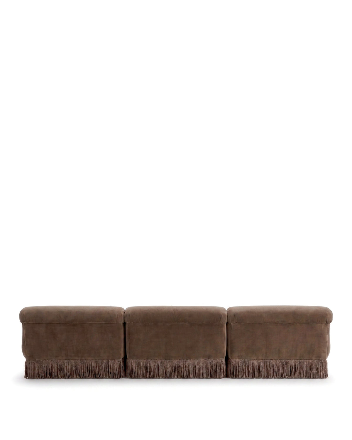 Noire™ modular sectional sofa | brown velvet - sectionals | noire by madorne