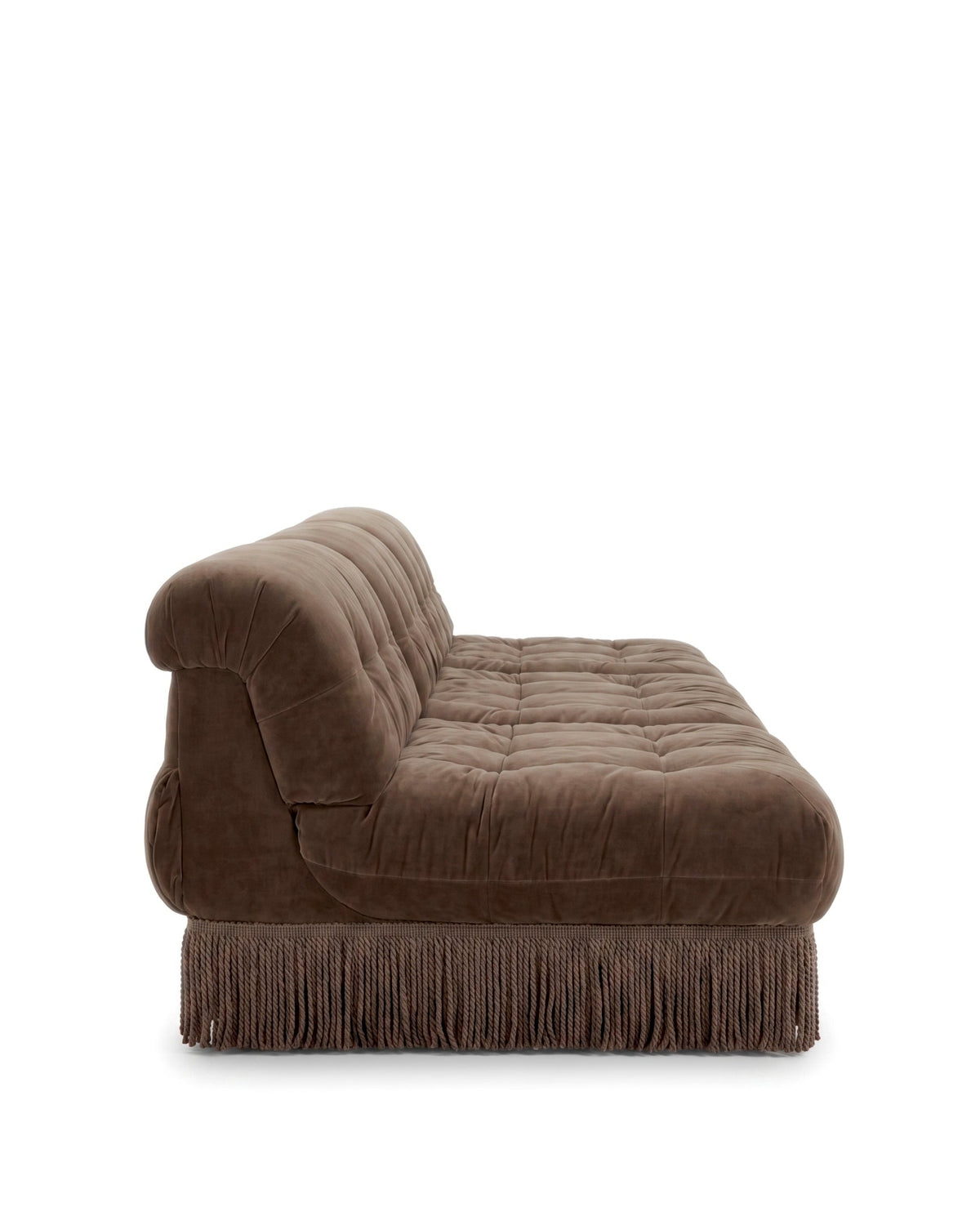 Noire™ modular sectional sofa | brown velvet - sectionals | noire by madorne