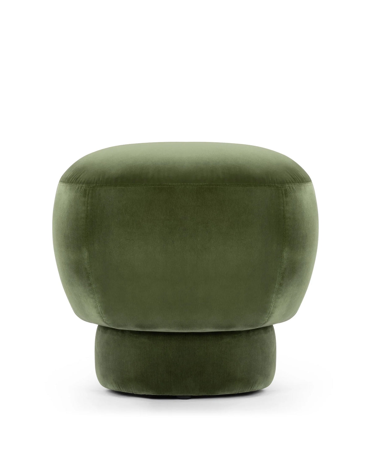 Noma™ ottoman | olive velvet - stools & ottomans noma | modern | contemporary design | madorne