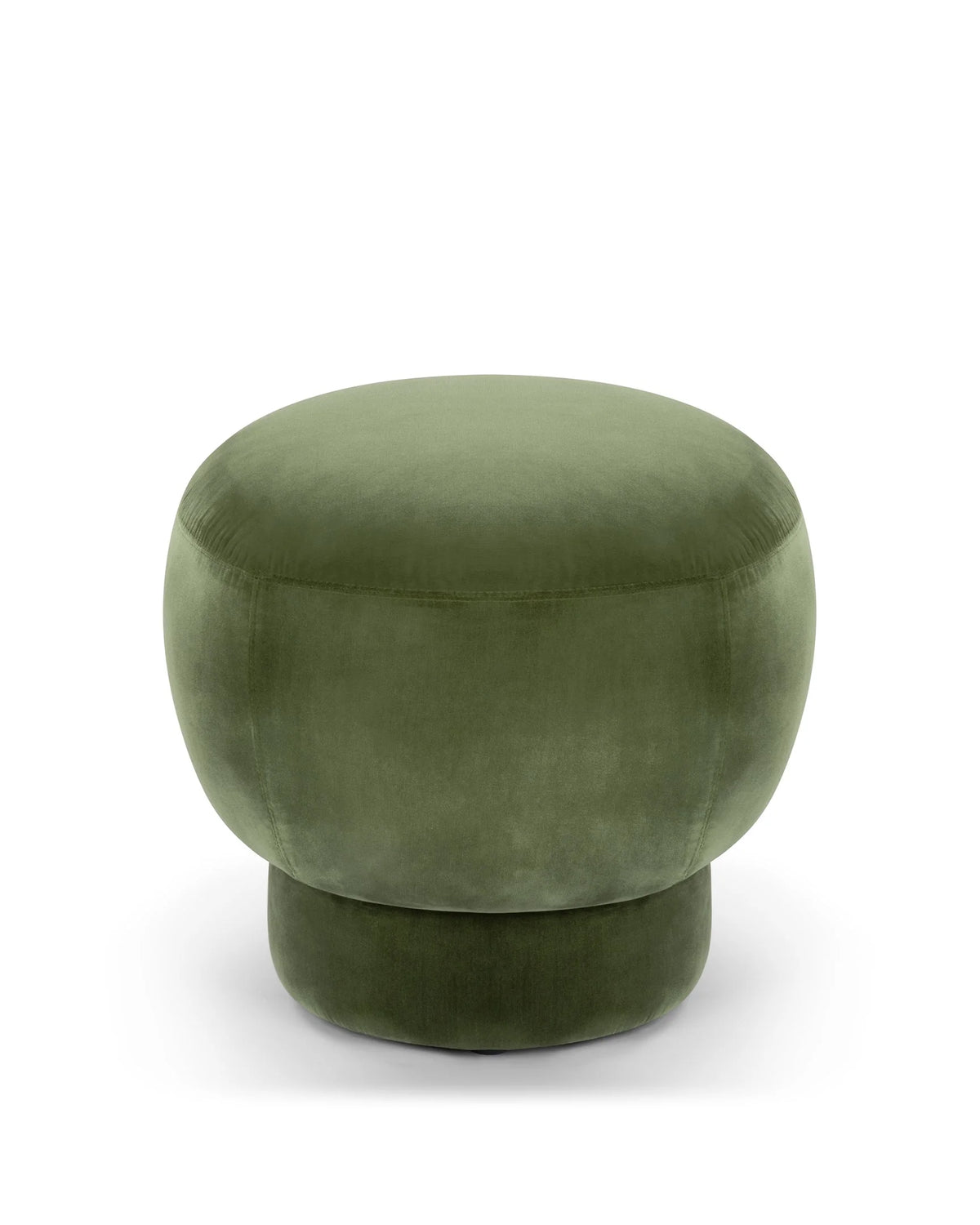 Noma™ ottoman | olive velvet - stools & ottomans noma | modern | contemporary design | madorne
