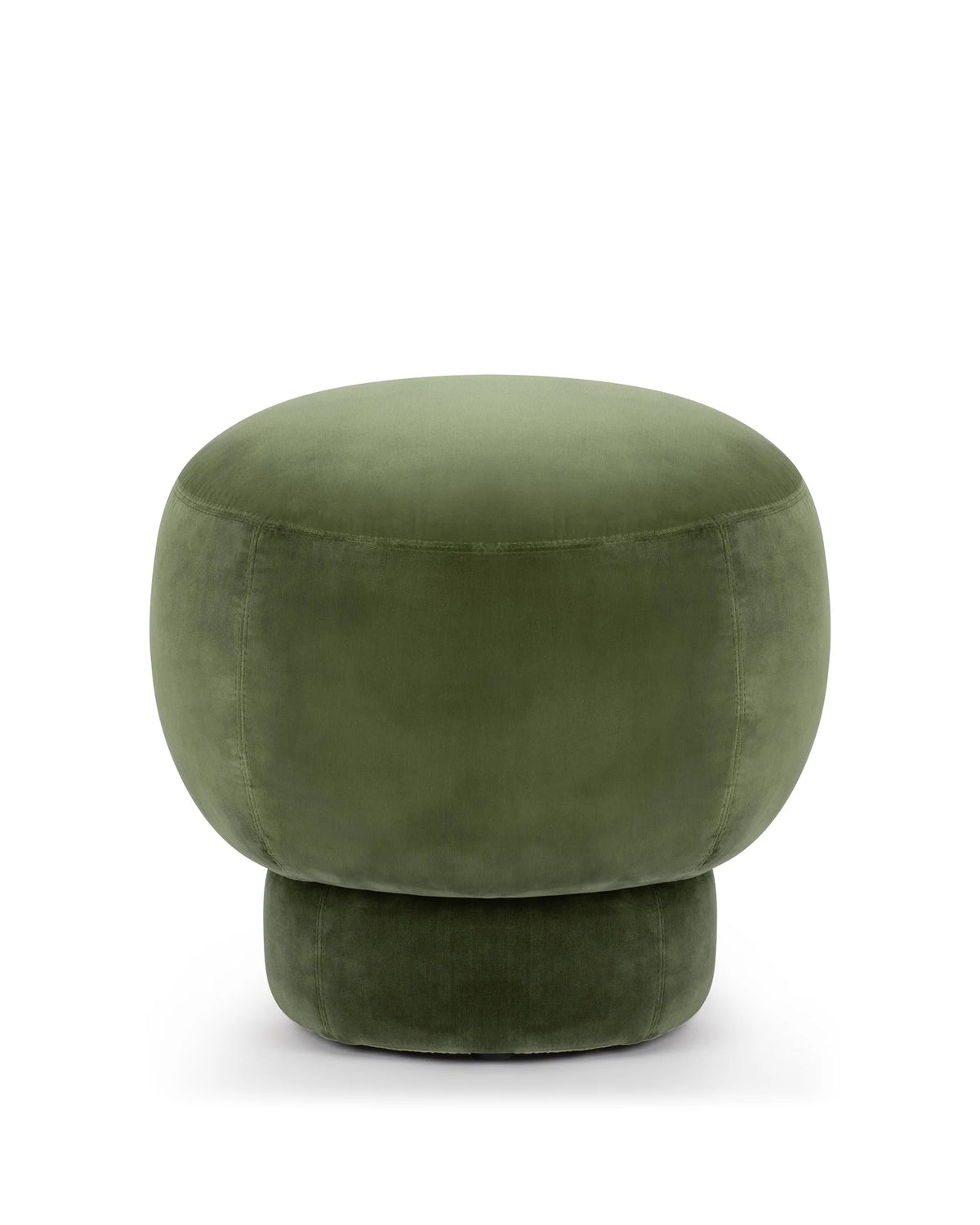 Noma™ ottoman | olive velvet - stools & ottomans noma | modern | contemporary design | madorne