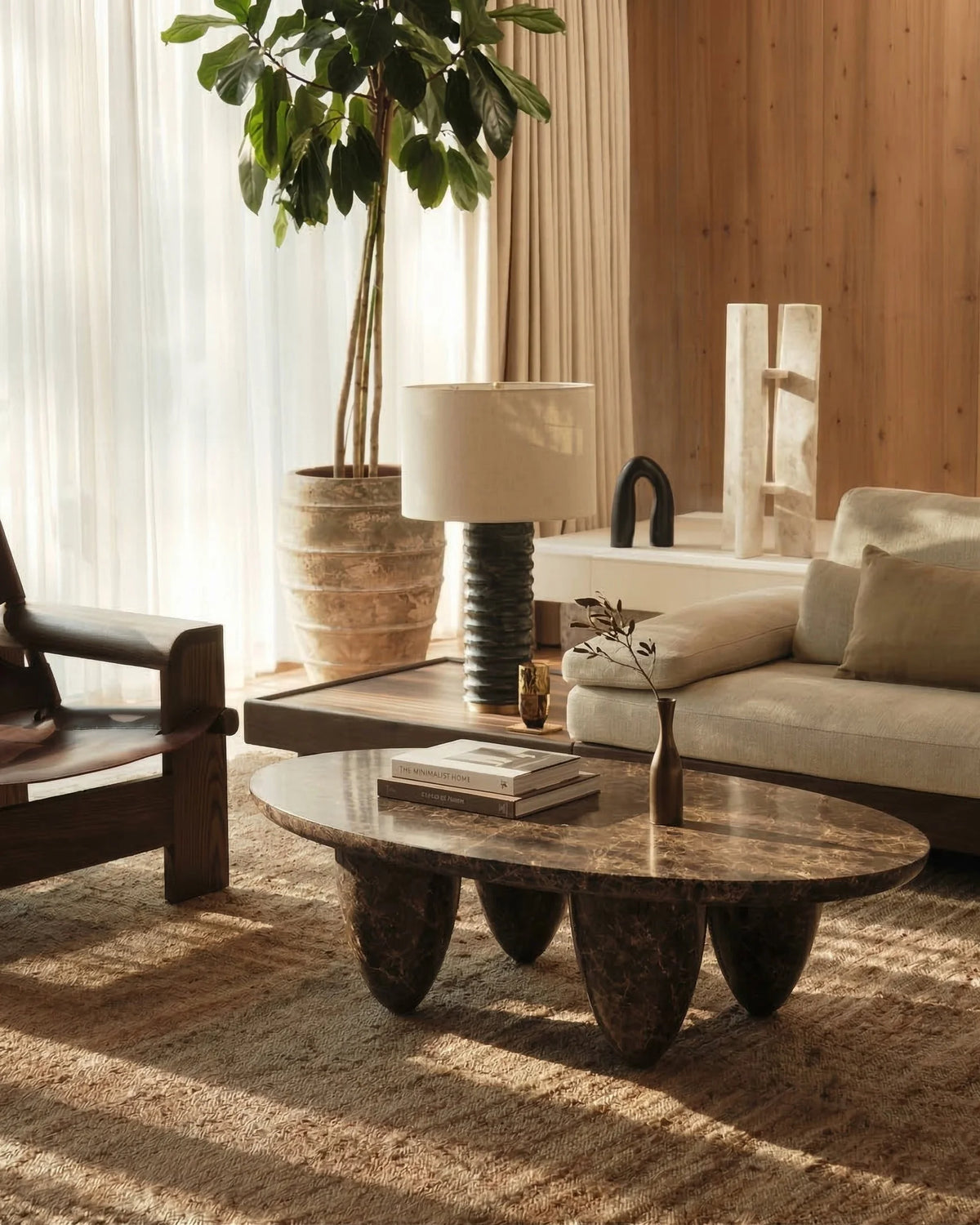 Noma stone™ coffee table | architectural marble - tables stone | designer | madorne