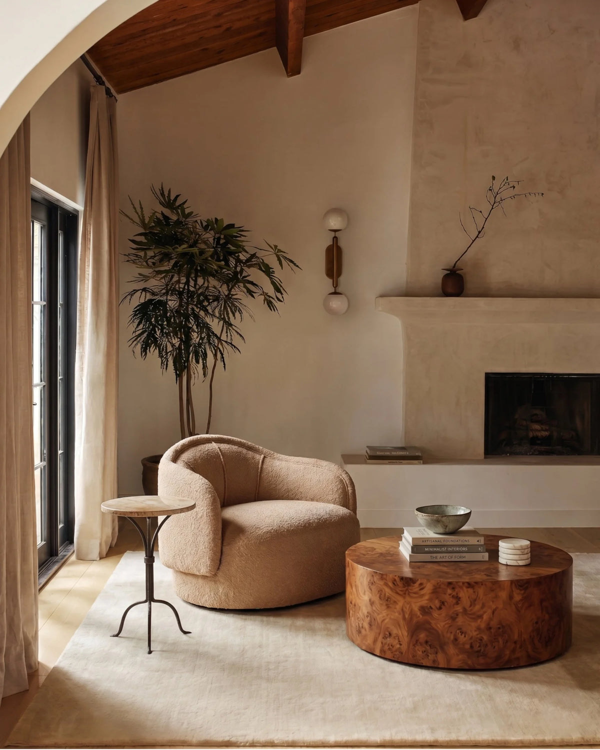 Nora 20™ Armchair | Beige Bouclé