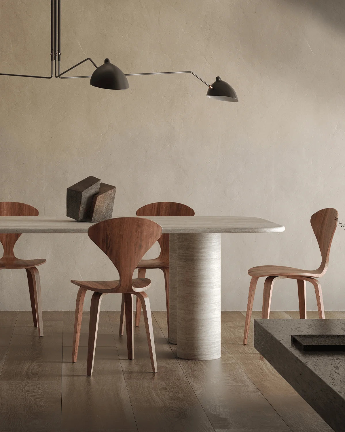 Norven™ dining chair | laminated ash - chairs cherner side chair-inspired | madorne