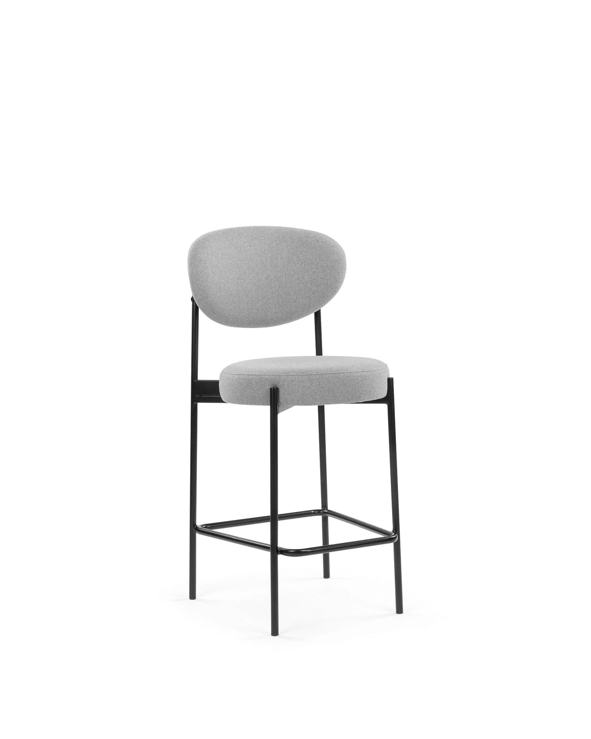 Nyxa™ counter stool | brushed woven fabric - bar & stools nyxa | modern | madorne