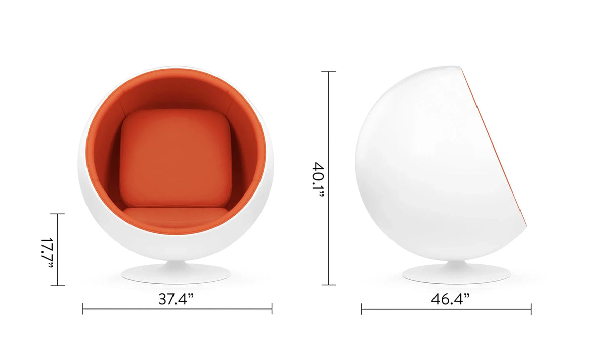 Orb 63™ lounge chair | swivel shell - chairs 63 | designer | madorne