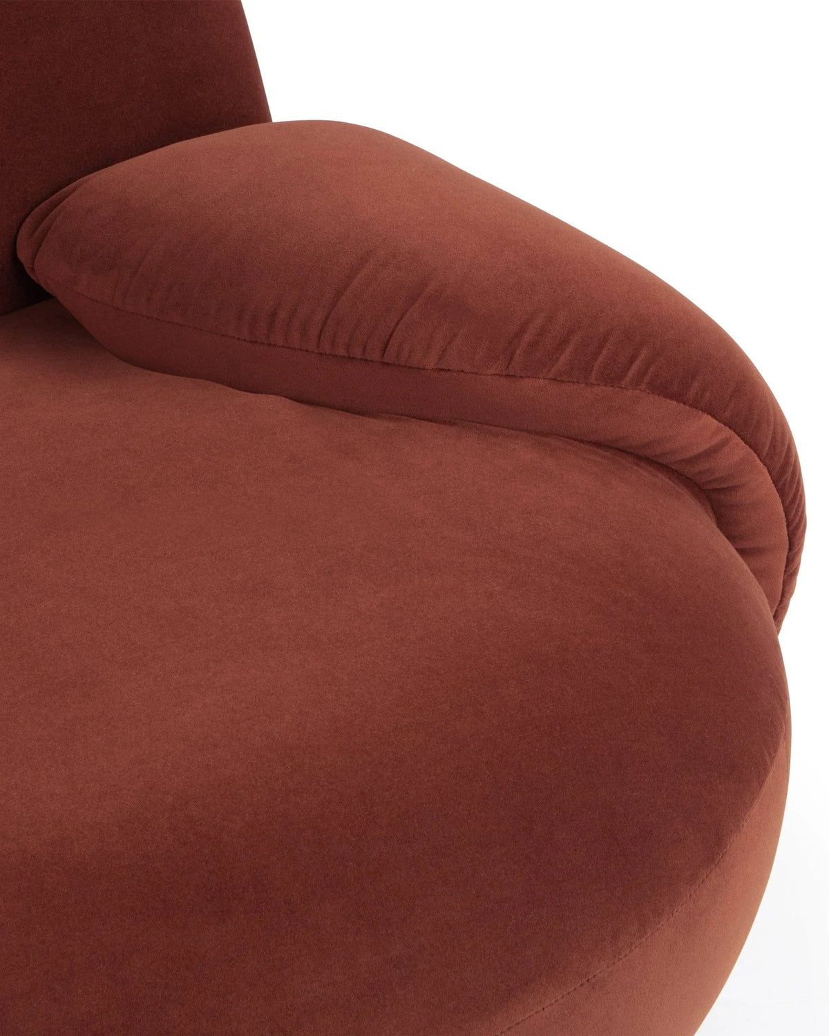 Pasha 75™ lounge armchair | plush velvet - chairs 75 | chair | madorne