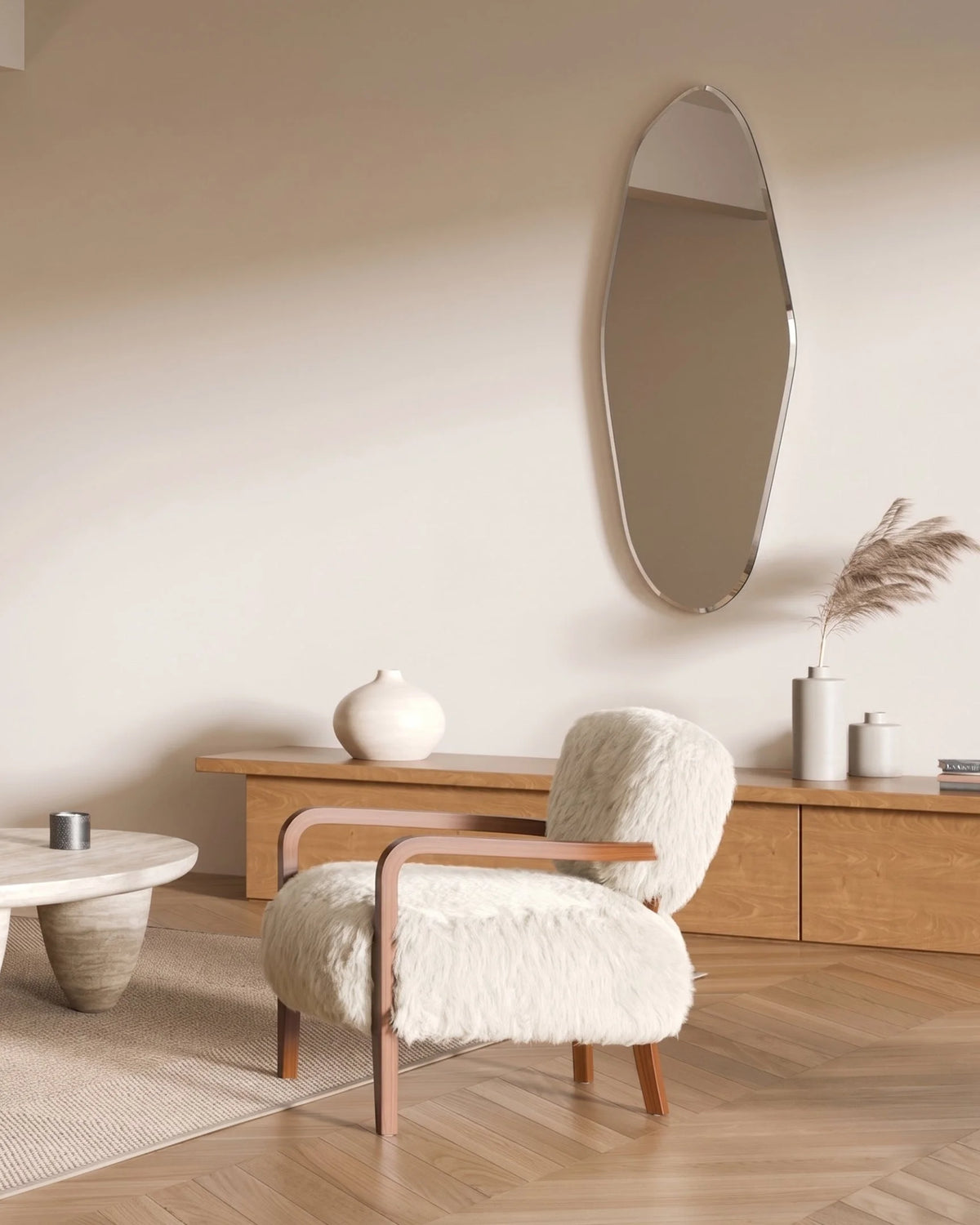 Pebra™ wall mirror - mirrors pebra inspired by kooh-i-noor | madorne