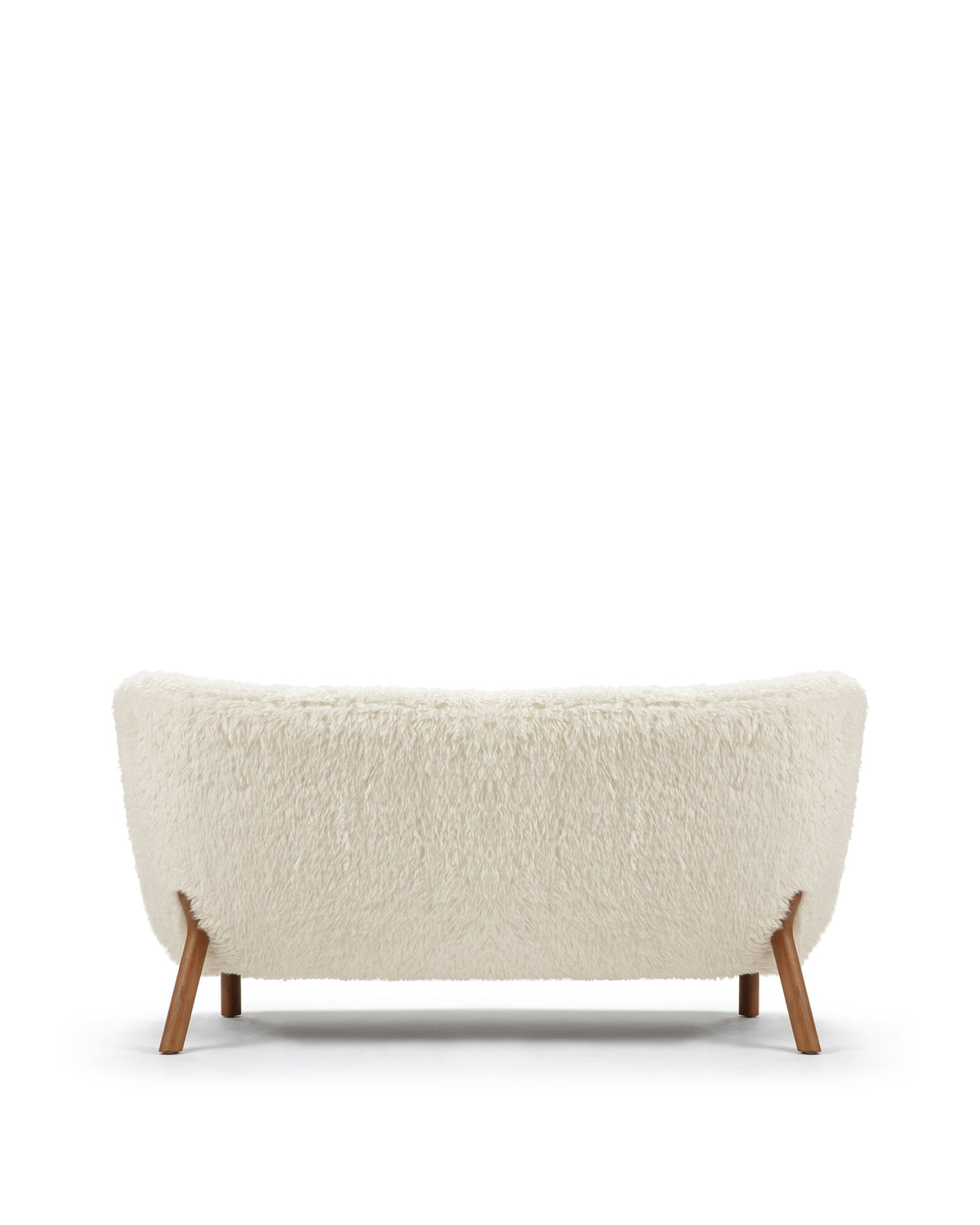 Petral 38™ sofa | white long hair sherpa - 3 seaters 38 | modern | contemporary design | madorne