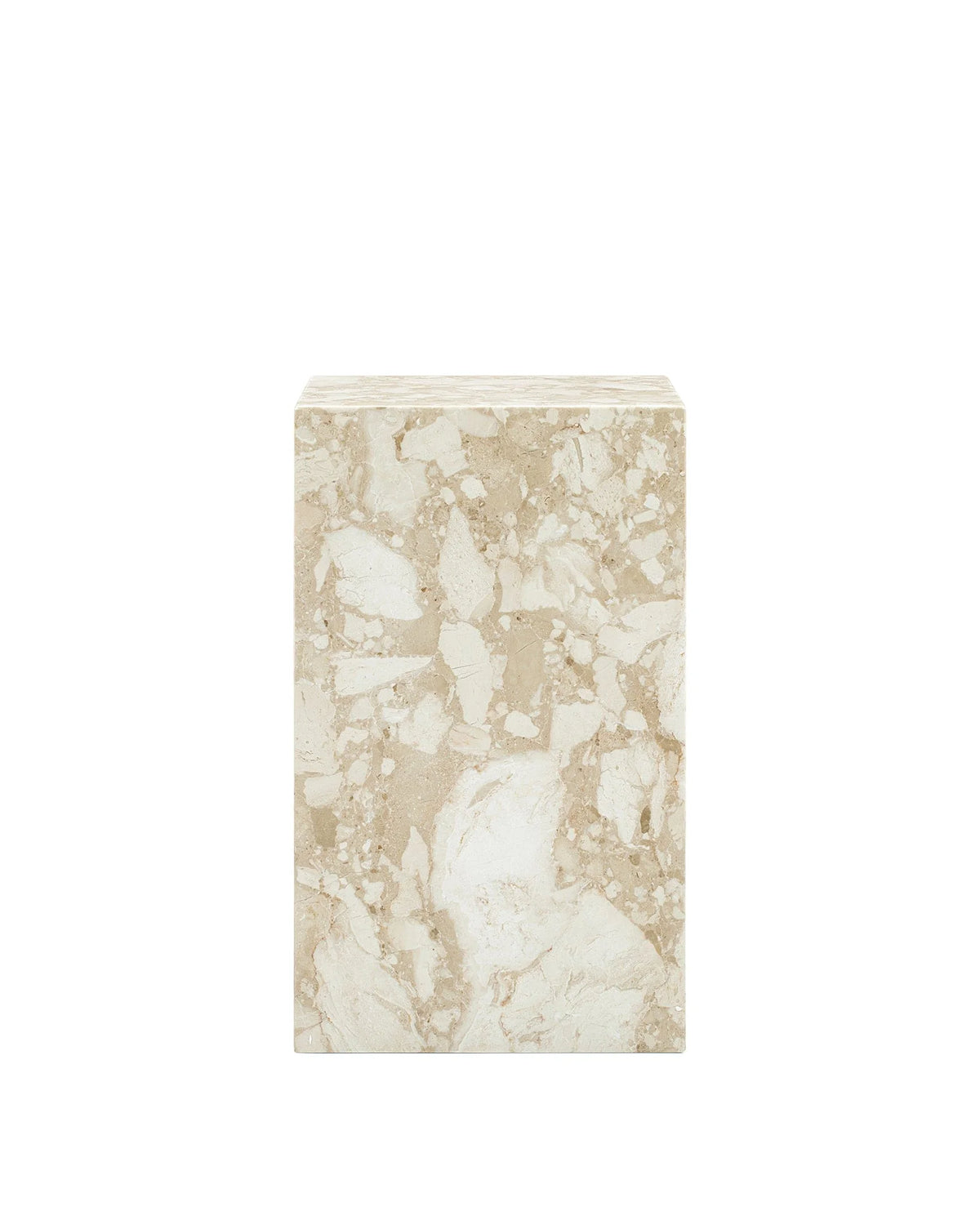 Plyn column™ side table | natural stone - kunis breccia - tables column | designer | madorne
