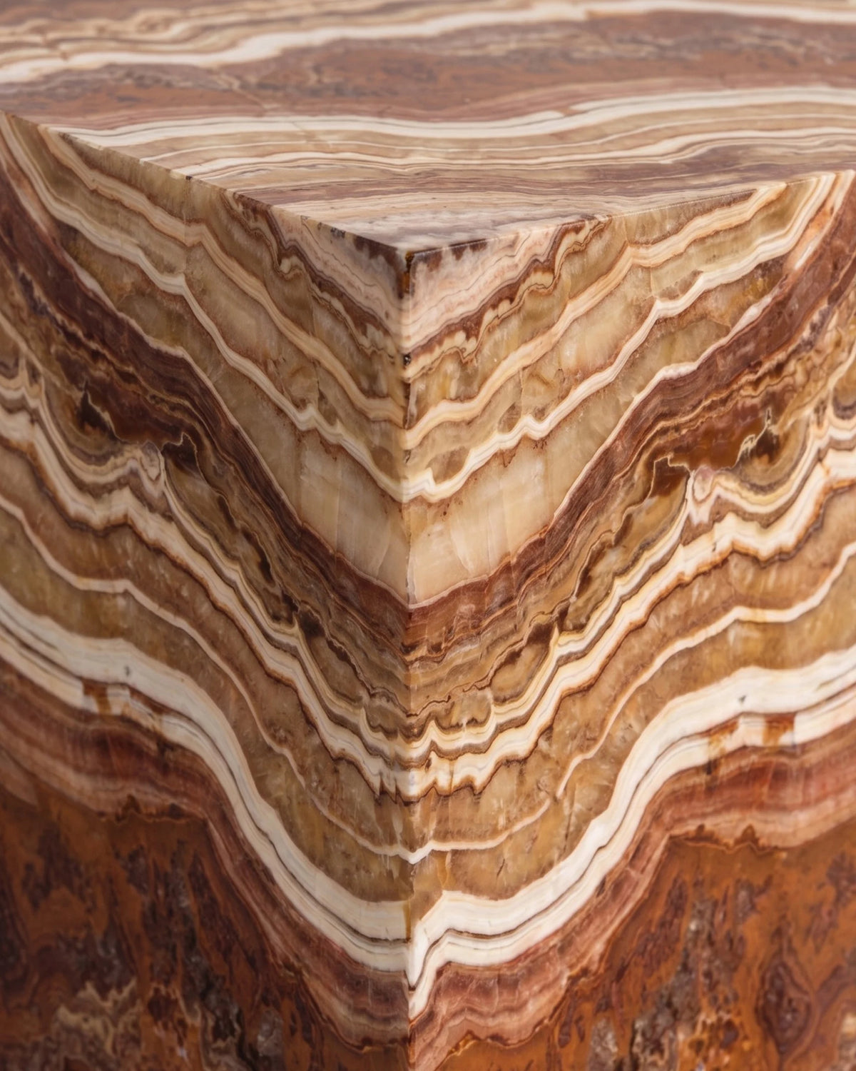 Plyn column™ side table | natural stone - tables column | designer | madorne