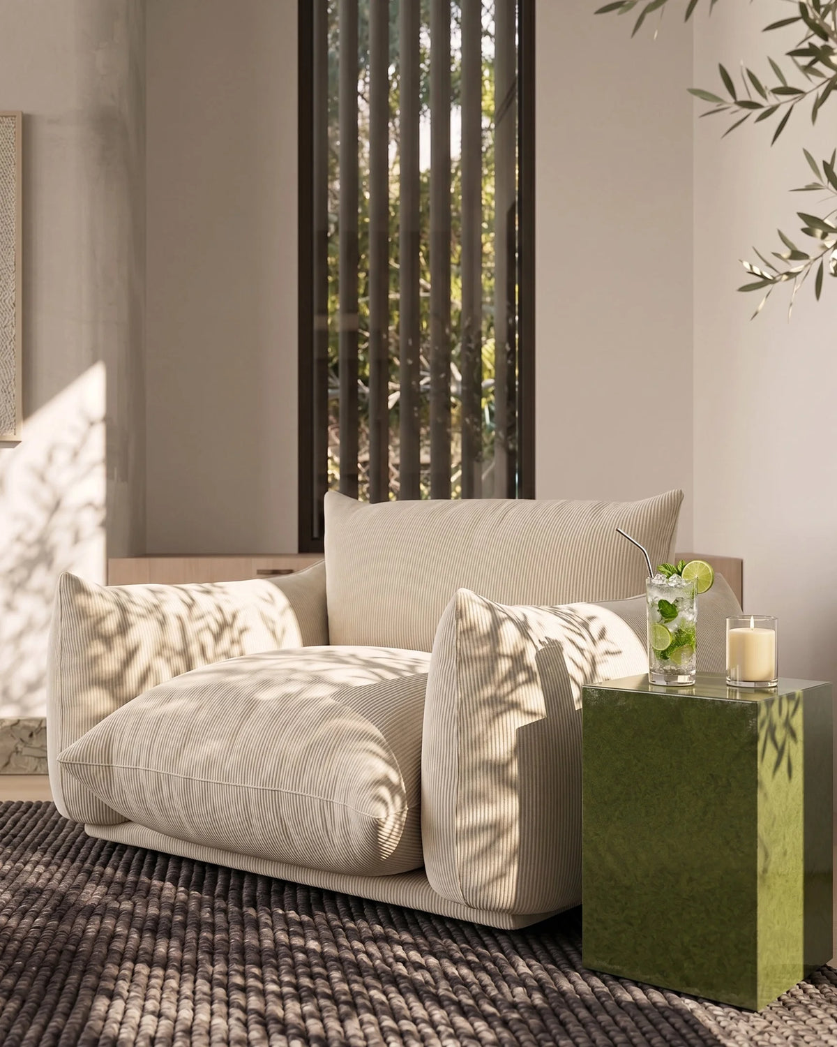 Plyn column™ side table | natural stone - tables column | designer | madorne