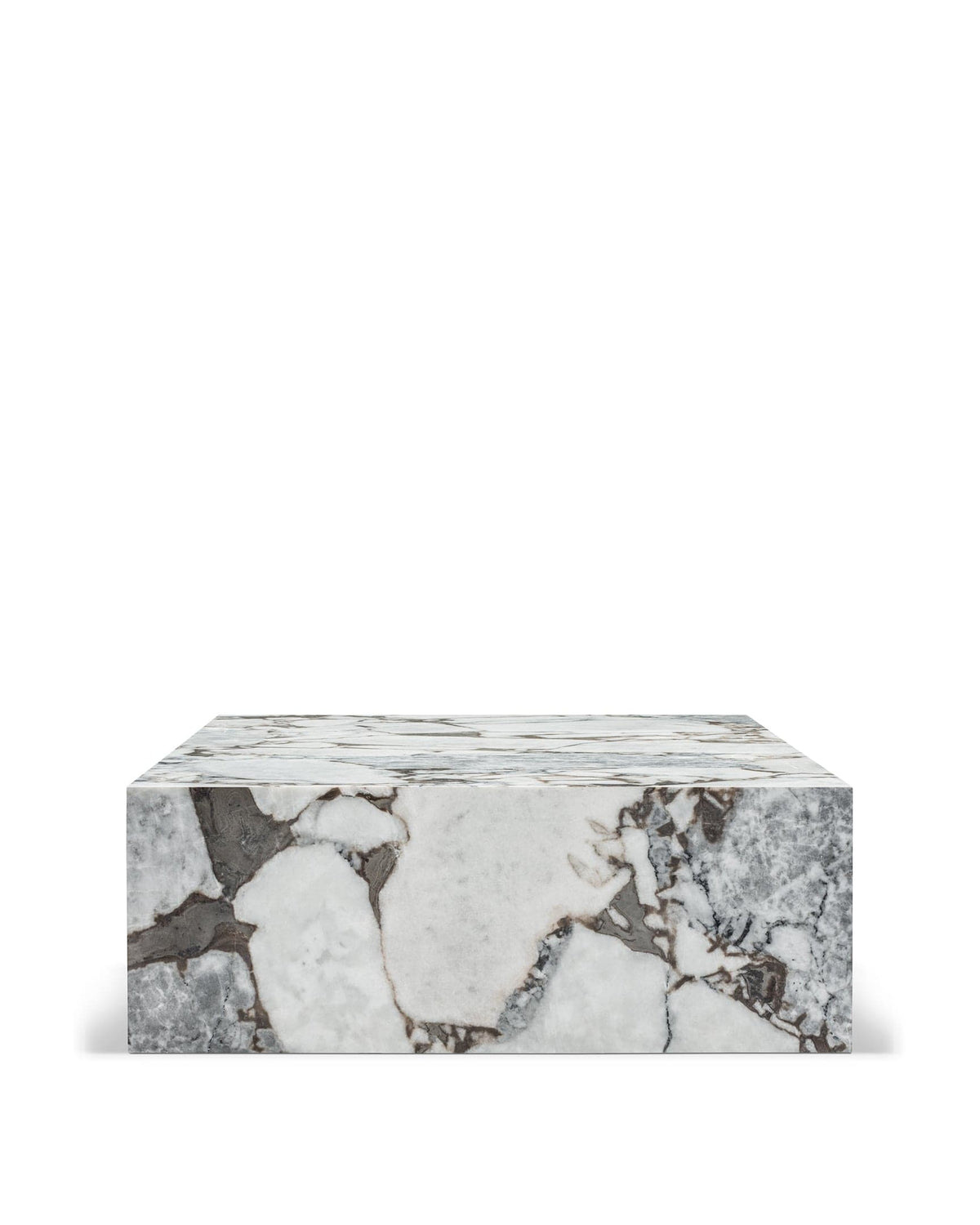 Plyn grande concrete™ coffee table | stone-effect finish - tables concrete | madorne