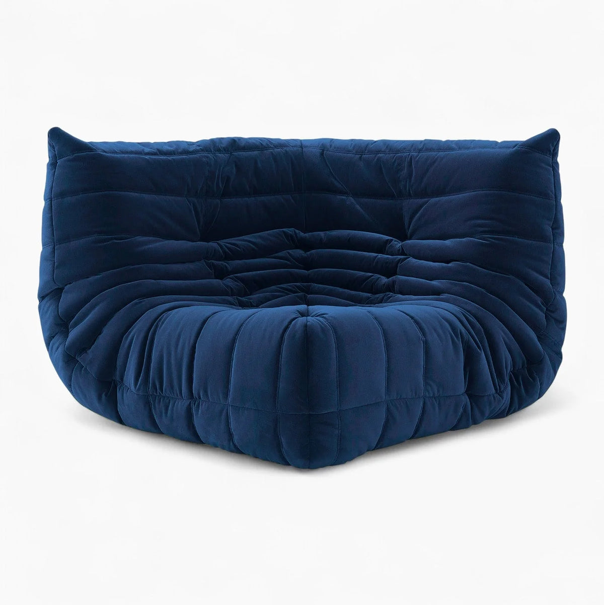 Pogo 73™ Corner Seat in Blue Velvet