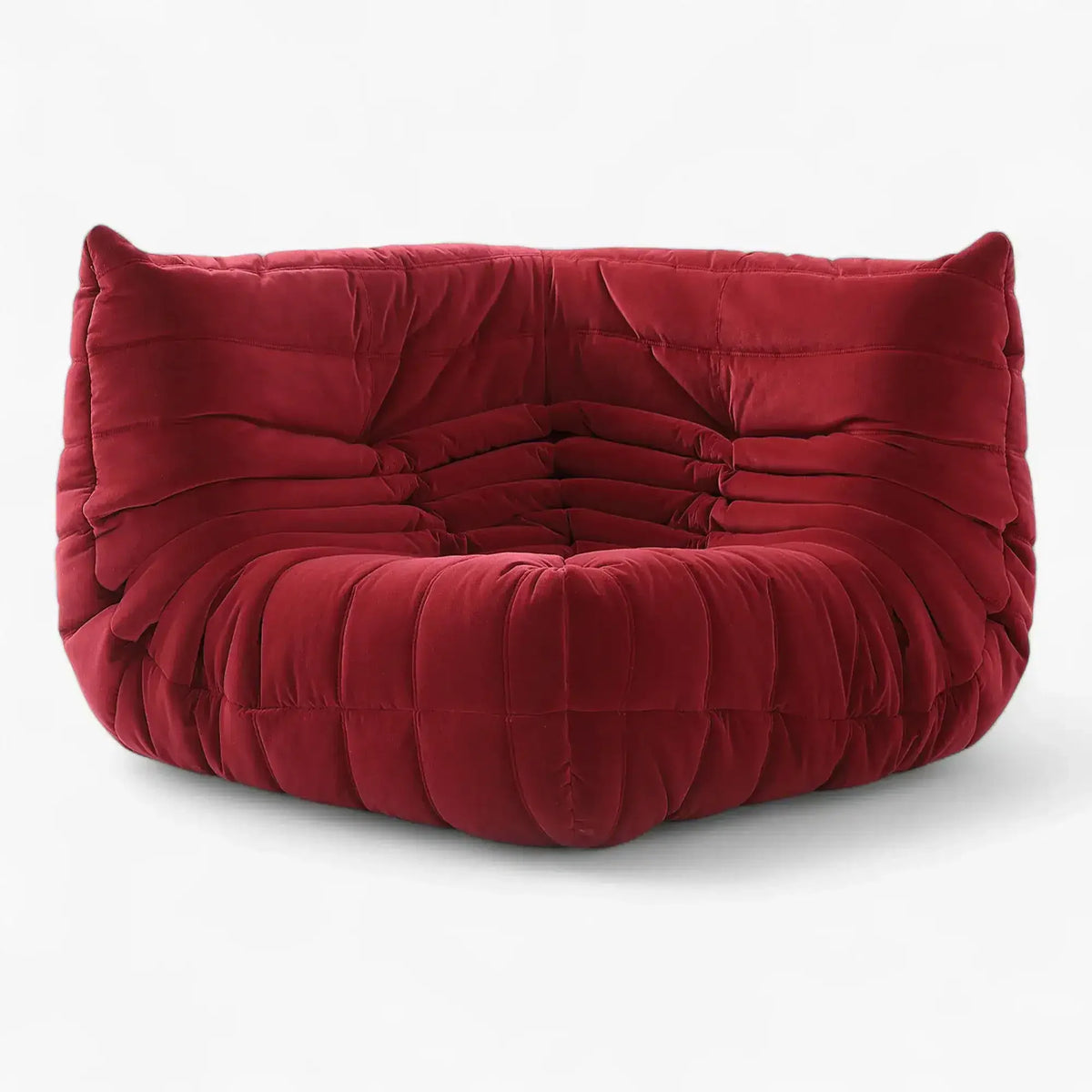 Pogo 73™ Corner Seat in Red Velvet