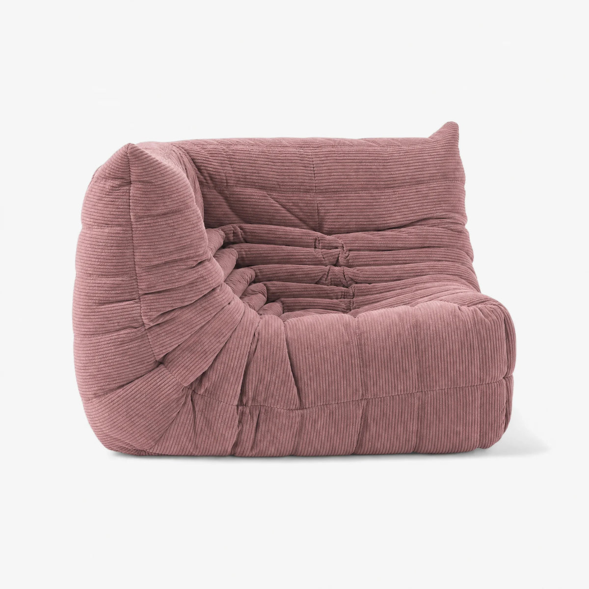 Pogo 73 Corner Seat in Phlox Corduroy