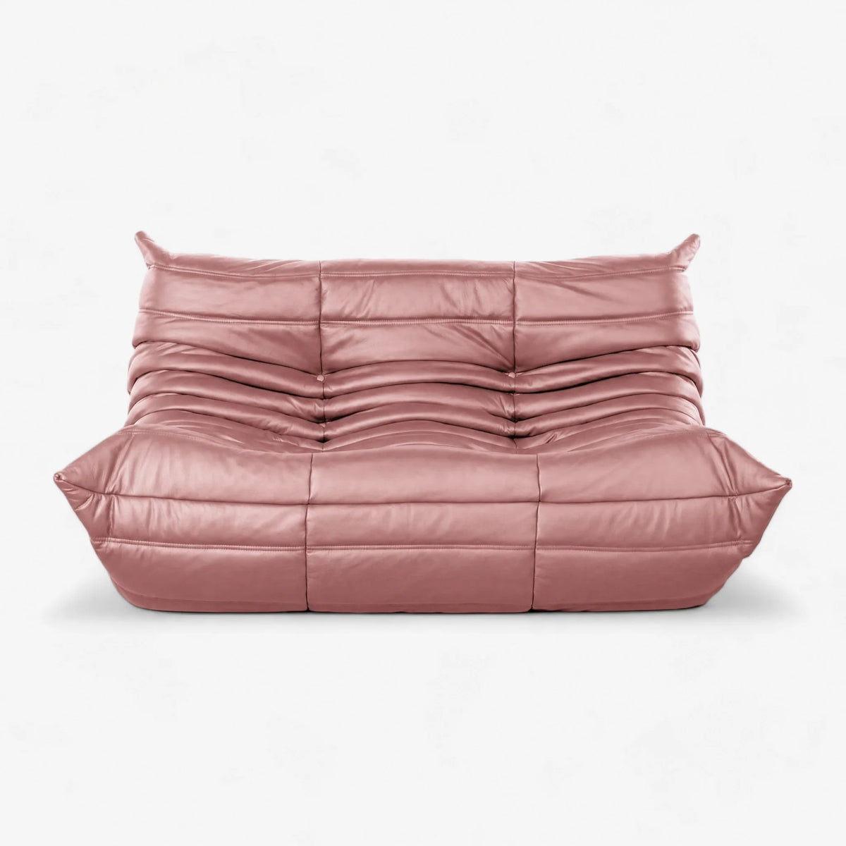 Pogo 73 Loveseat in Phlox Aniline Leather