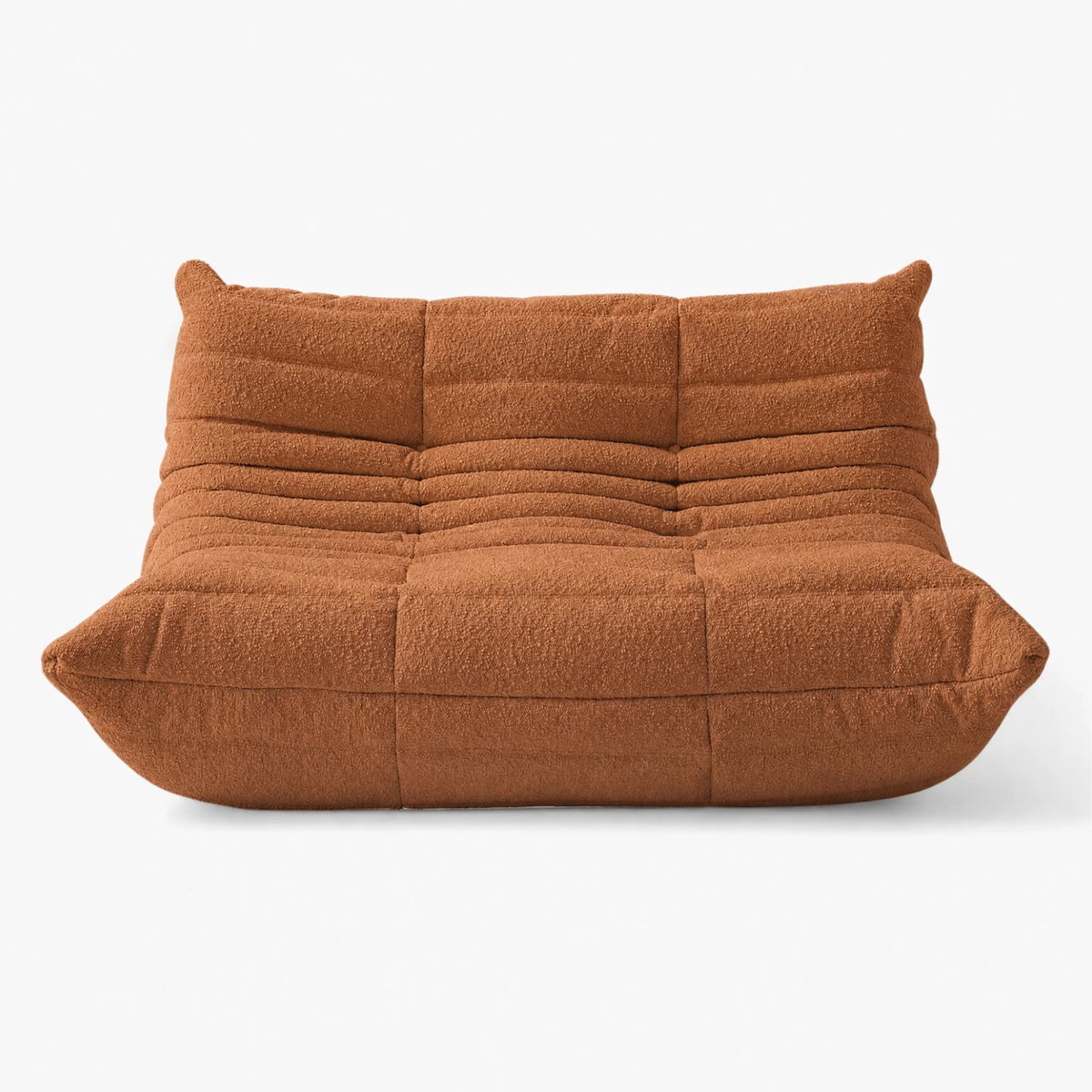 Pogo 73 Loveseat in Copper Bouclé