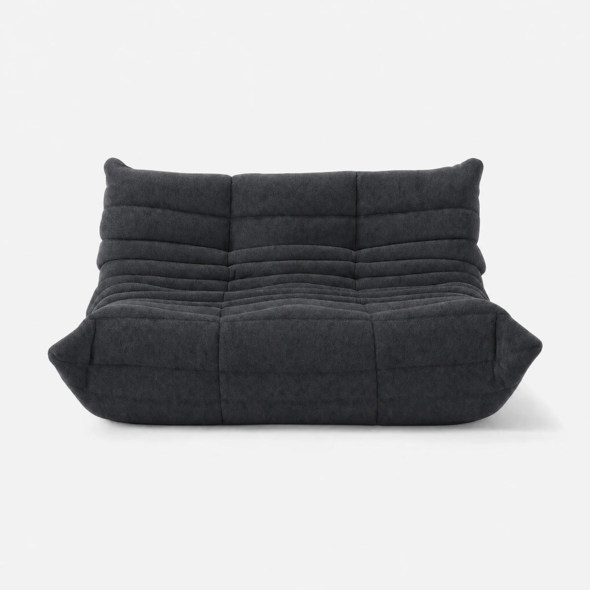 Pogo 73 Loveseat in Charcoal Gray Cashmere