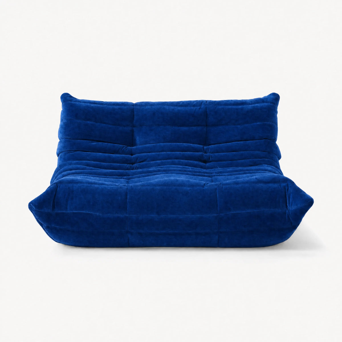 Pogo 73 Loveseat in Cobalt Blue Chenille Helios