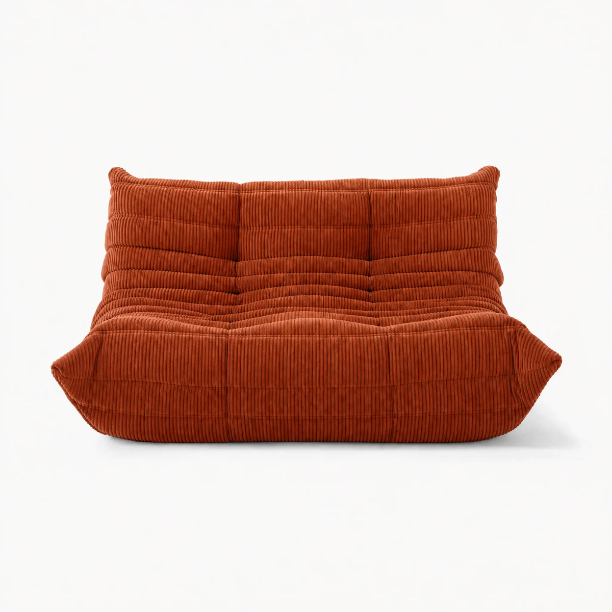 Pogo 73 Loveseat in Copper Corduroy