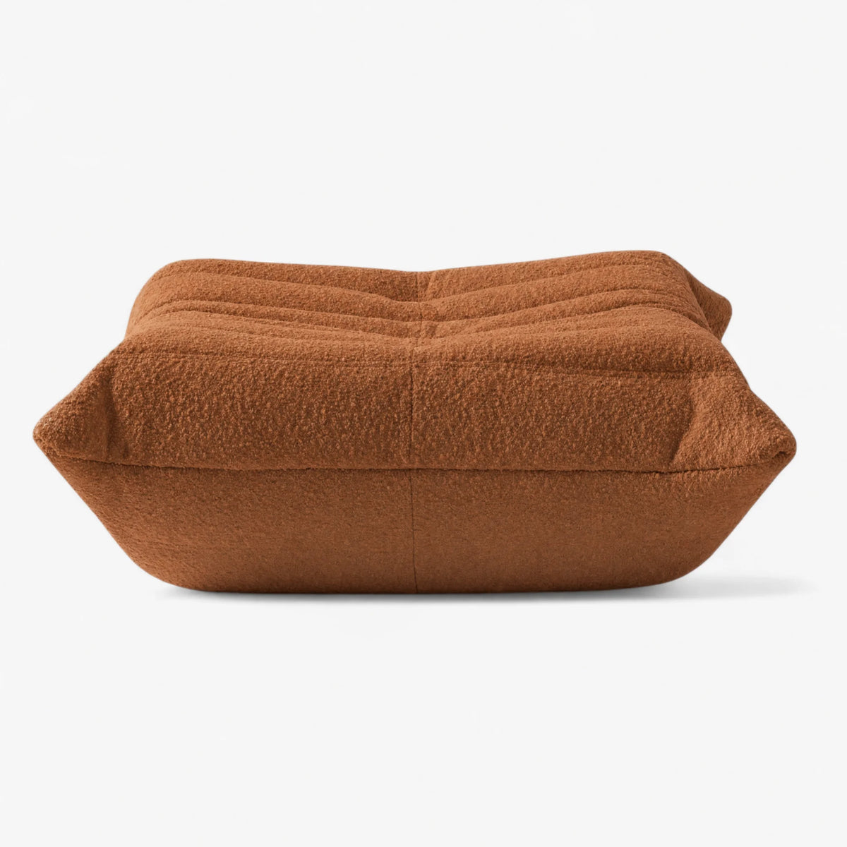 Pogo 73 Ottoman in Copper Bouclé