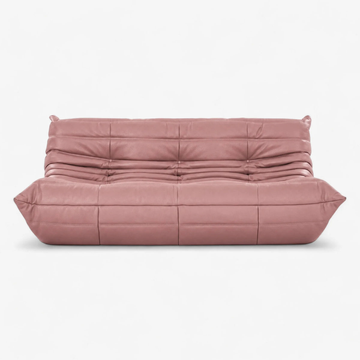 Pogo 73 Sofa in Phlox Aniline Leather