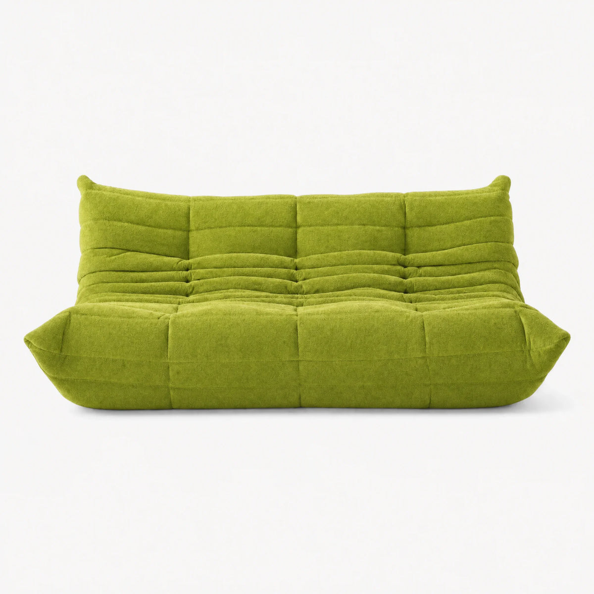 Pogo 73 Sofa in Chartreuse Green Cashmere