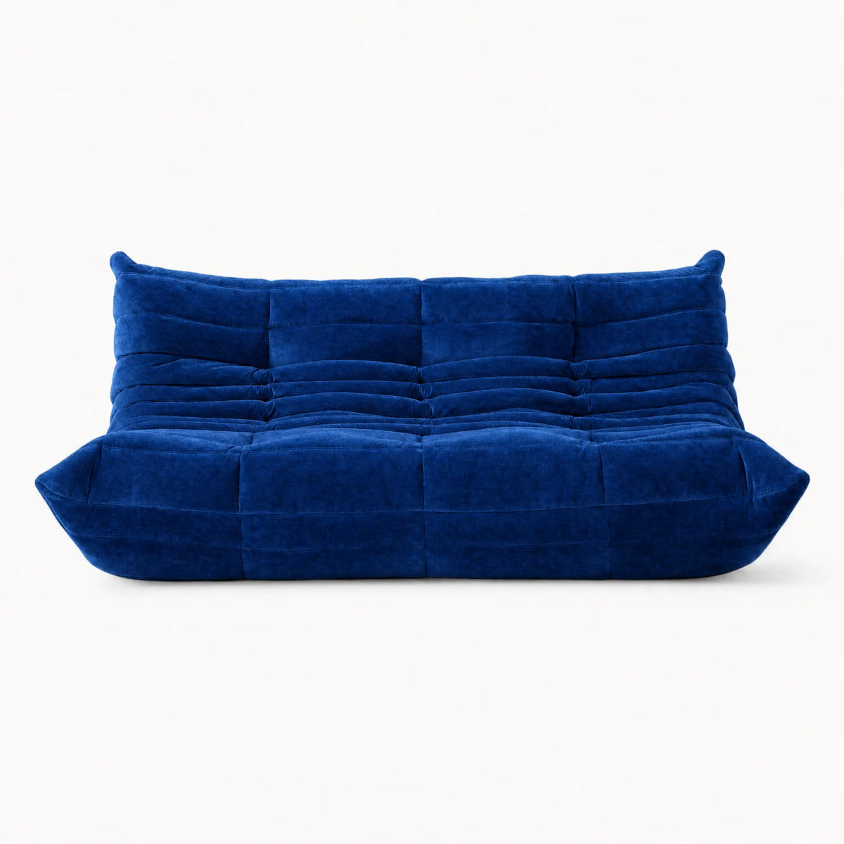 Pogo 73 Sofa in Cobalt Blue Chenille Helios