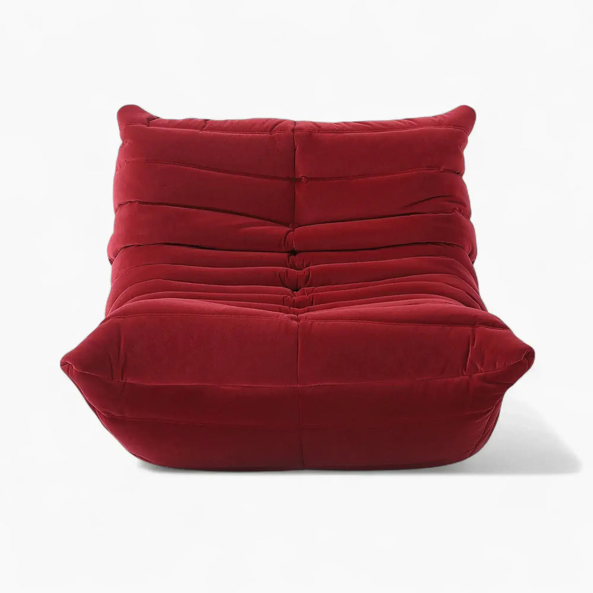 Pogo 73™ Fireside Chair in Red Velvet