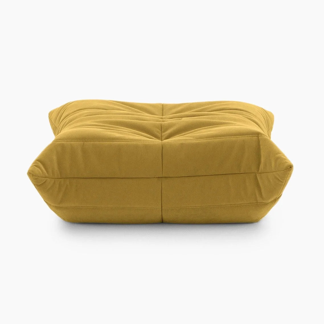 Pogo 73™ Ottoman in Curry Alcantara