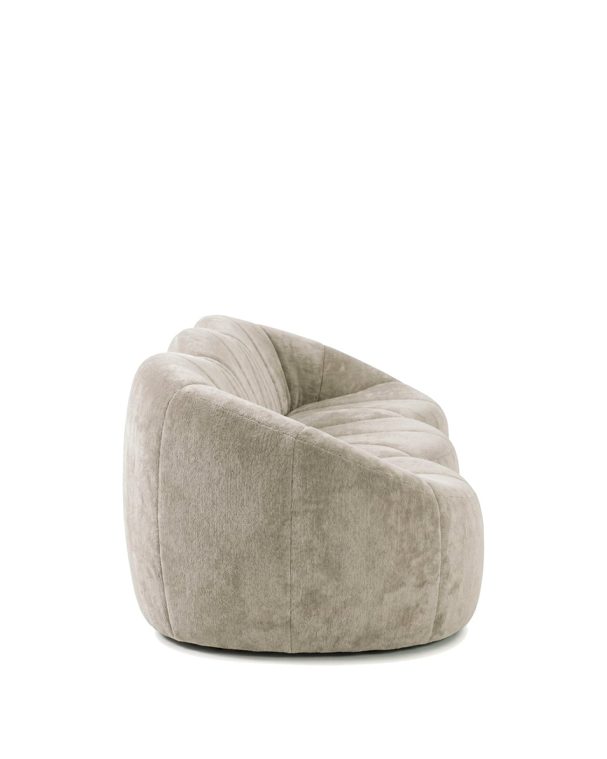 Pumpa 71™ three-seater sofa | beige gray chenille - 3 seaters 71 | madorne