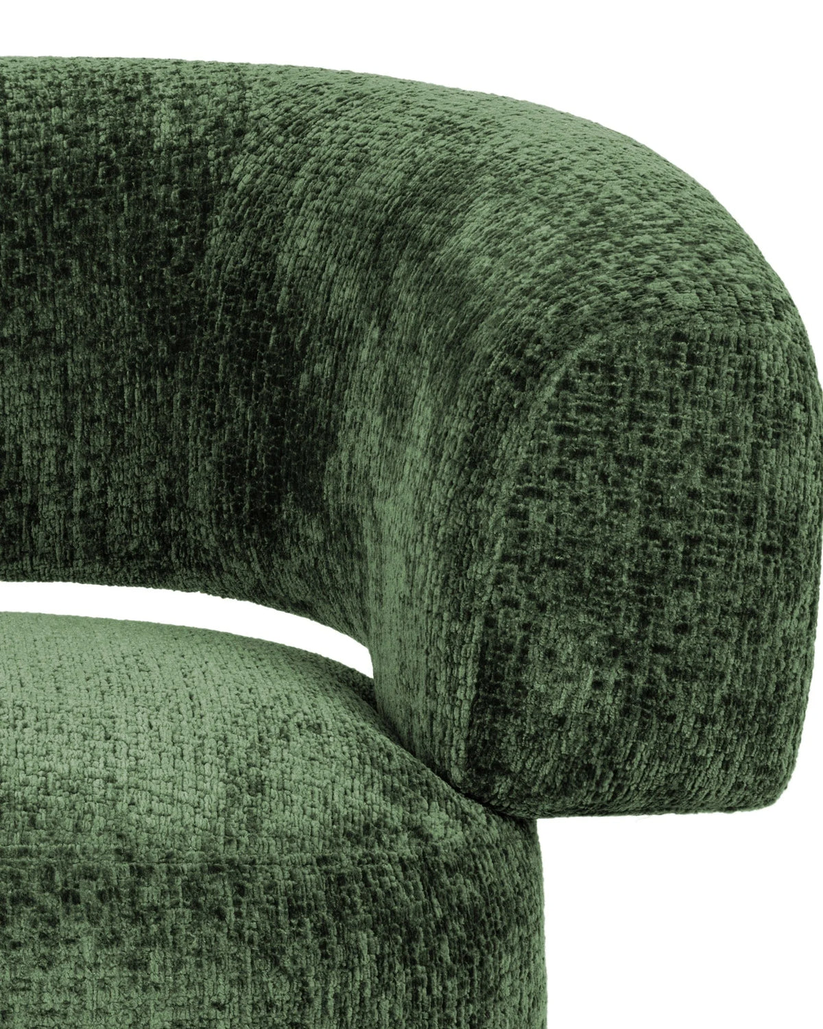 Raya™ swivel lounge chair | velvet - chairs ruff armchair-inspired | madorne