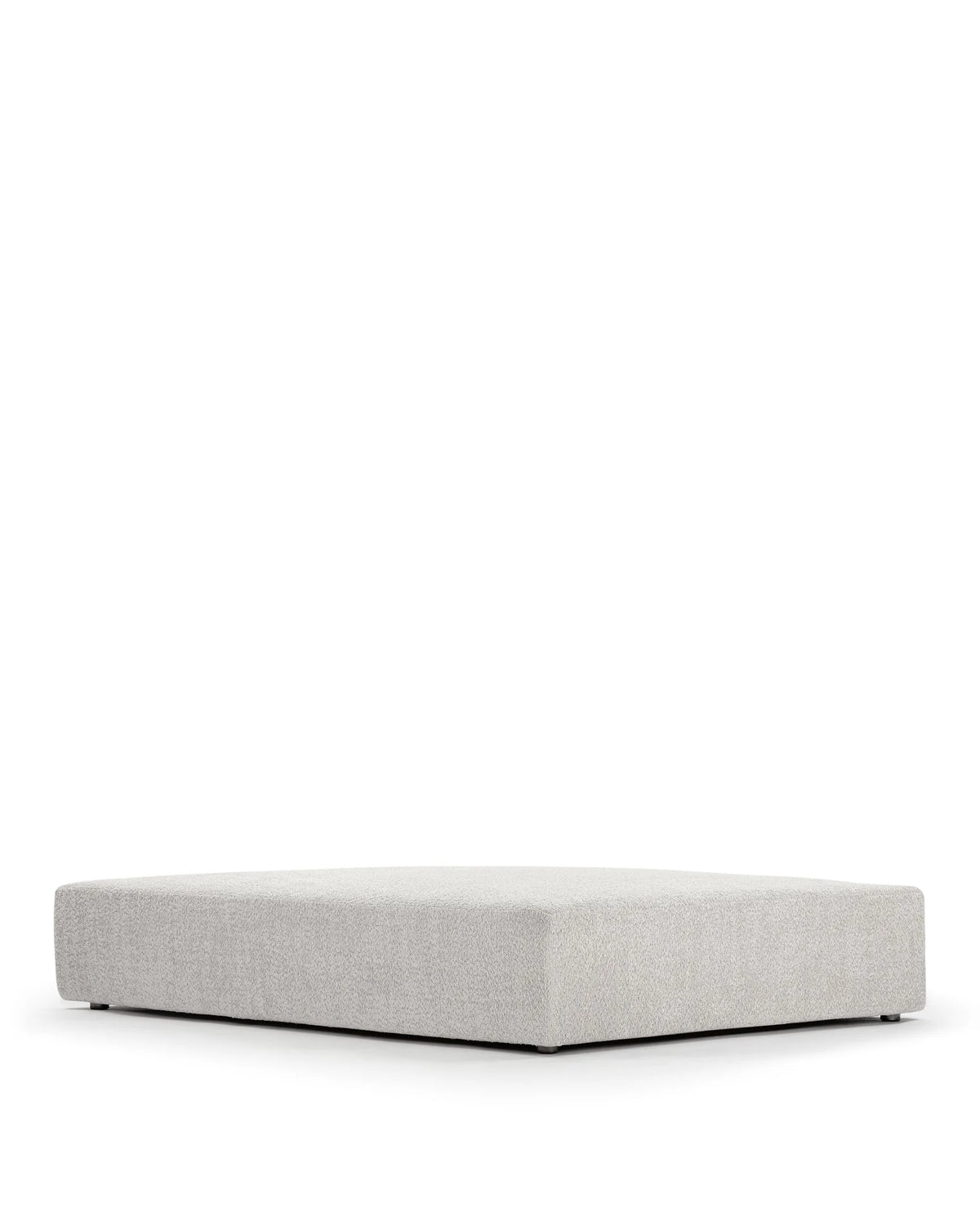 Ridge 04™ seat module 2 | free-form sectional - light gray weave - modules 04 | designer modular sofa element | madorne