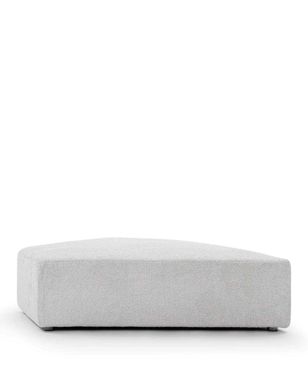 Ridge 04™ seat module 4 | free-form sectional - light gray weave - modules 04 | designer modular sofa element | madorne