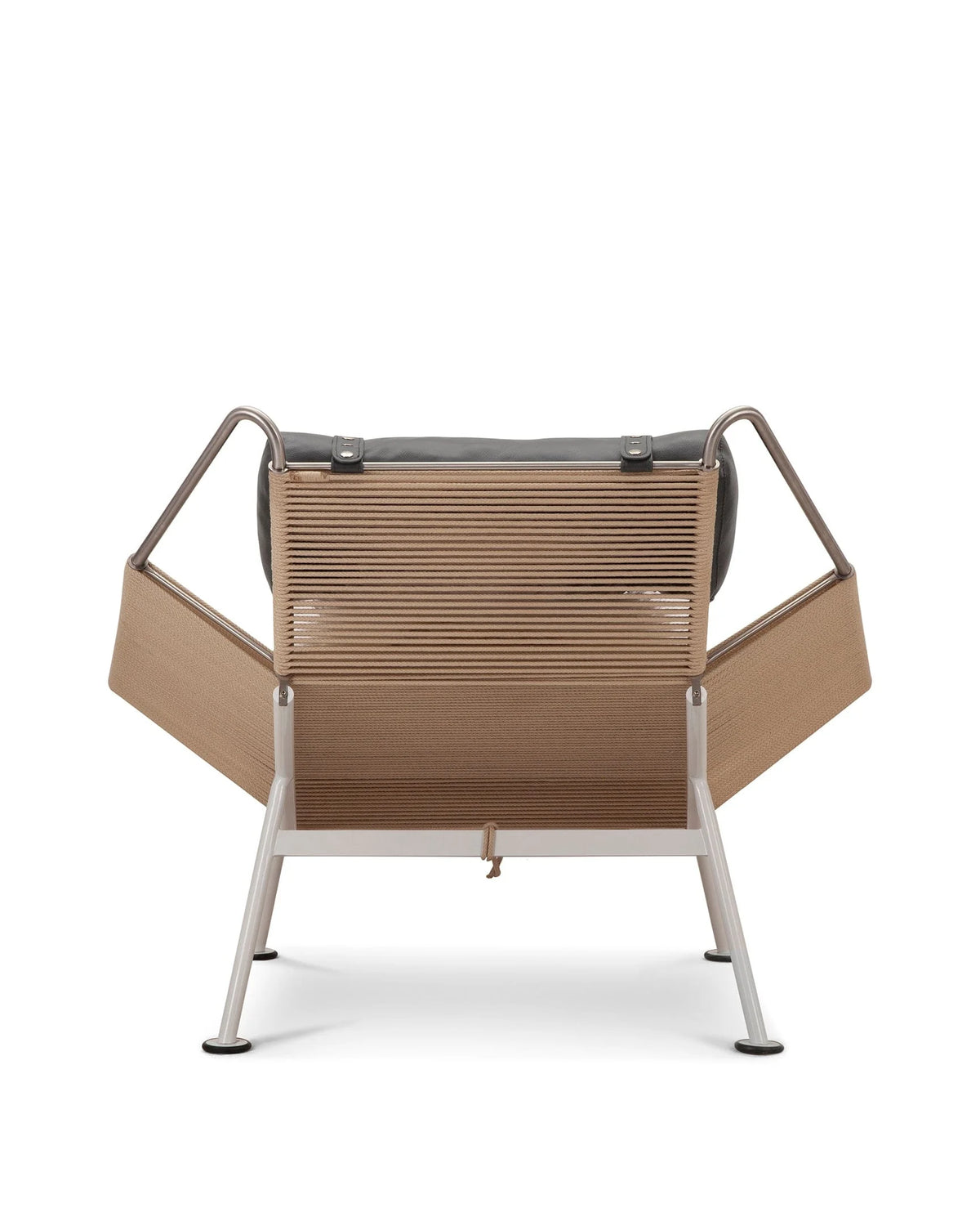 Rigging 50™ lounge chair | leather and sheepskin - midnight black premium / chairs 50 | madorne