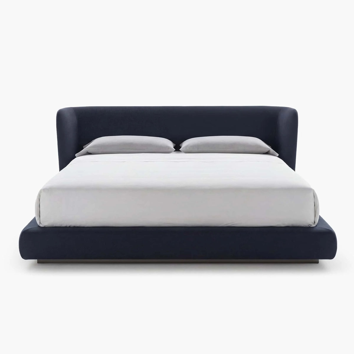 Riva 16 Upholstered Bed Frame – front view