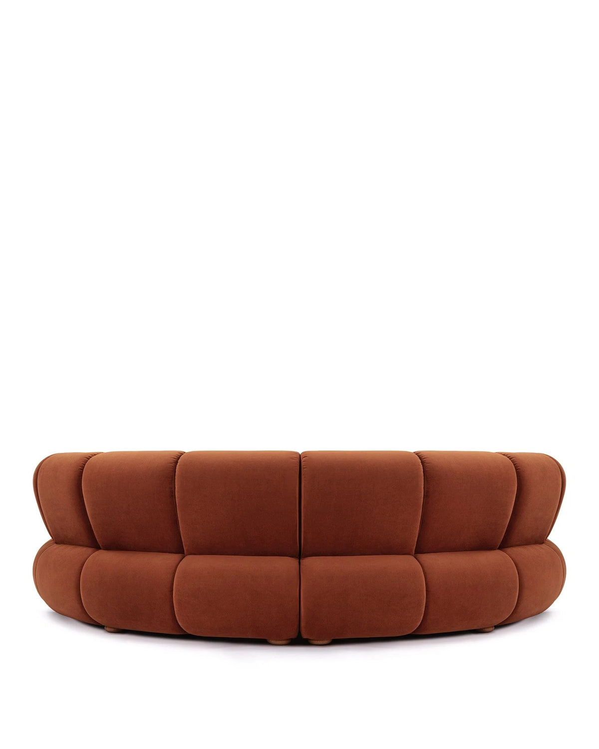Rivage™ crescent sectional | curved upholstery - sectionals rivage | sofa | madorne