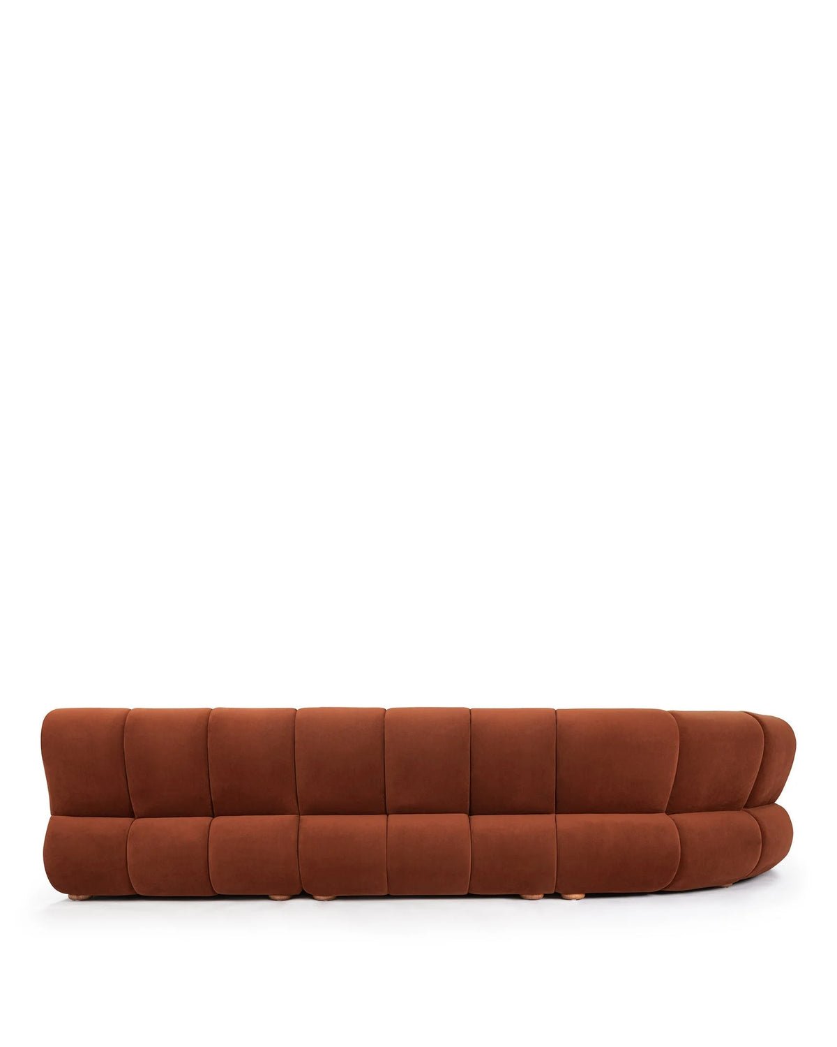 Rivage™ large left-corner sectional | walnut detail - sectionals rivage | sofa | madorne