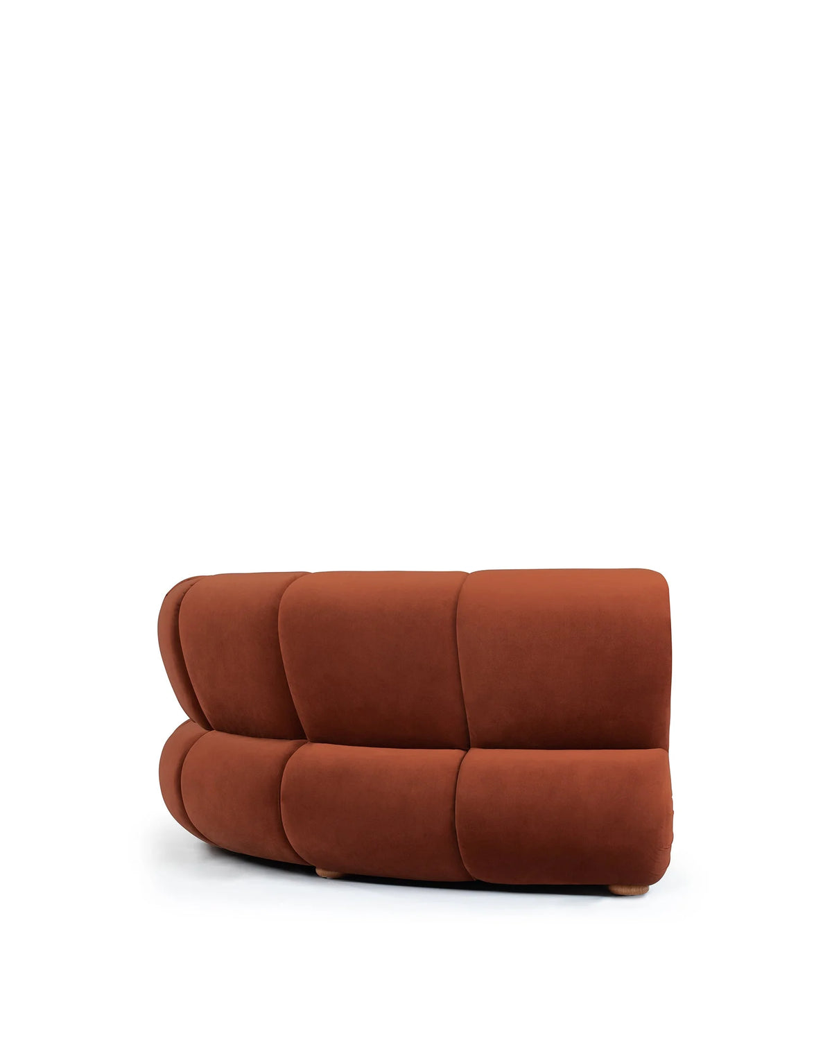 Rivage™ left-corner sectional | walnut detail - sectionals rivage | sofa | madorne