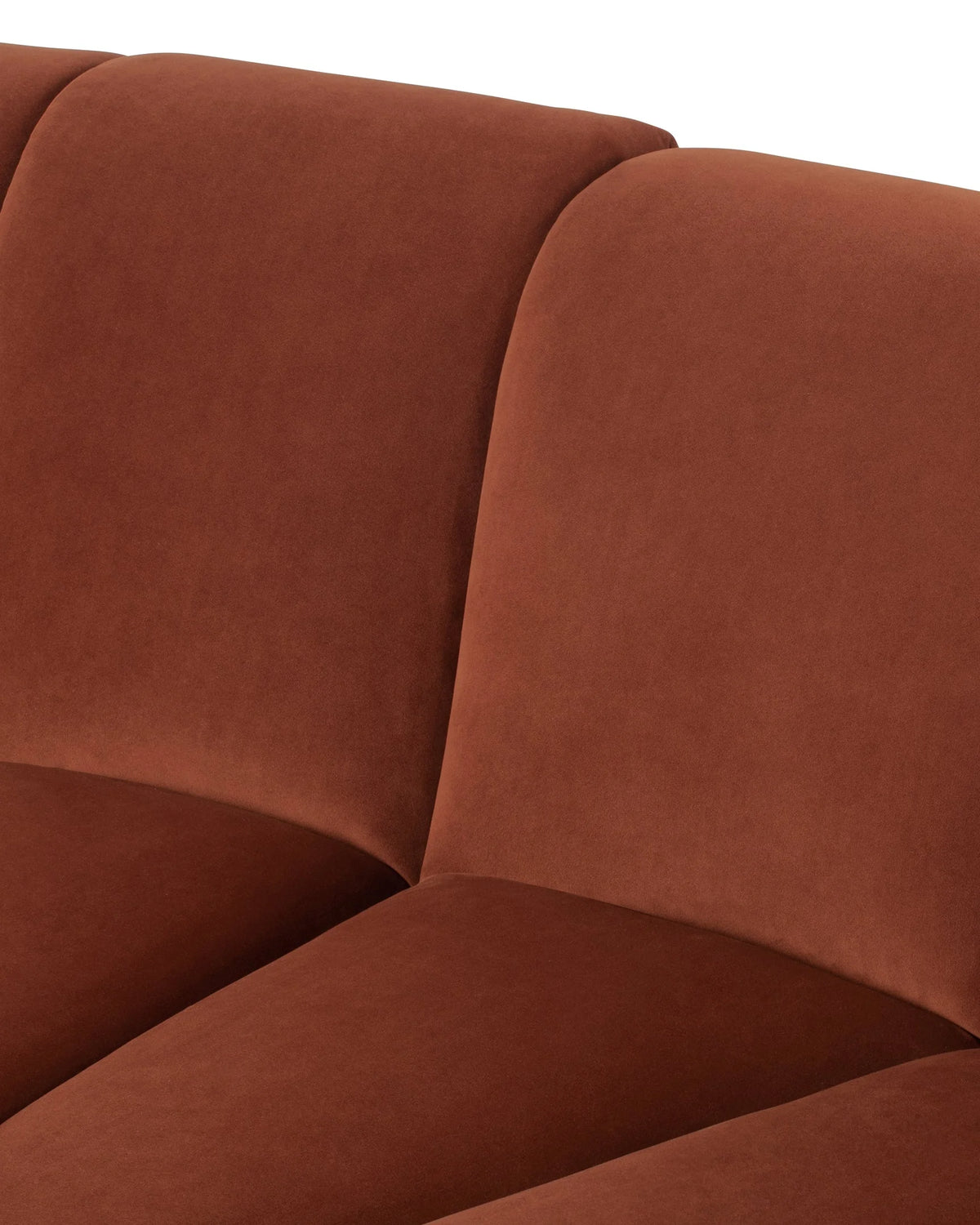 Rivage™ right-corner sectional | walnut detail - sectionals rivage | sofa | madorne