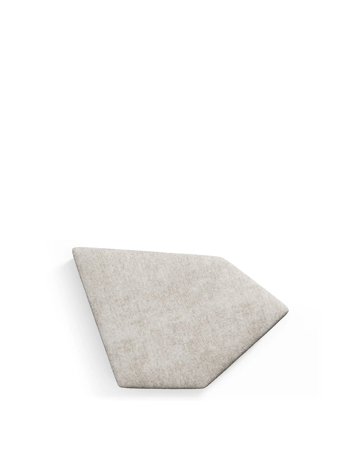 Rockscape 04™ module seat section 3 | soft textured chenille - dove - modules 04 | designer modular sofa el...