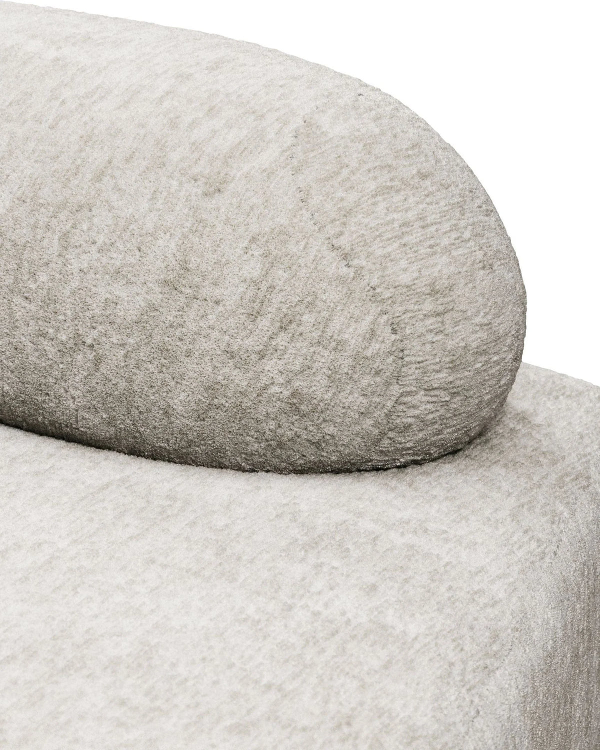 Rockscape 04™ sofa small | dove textured chenille - sectional / sectionals 04 | madorne