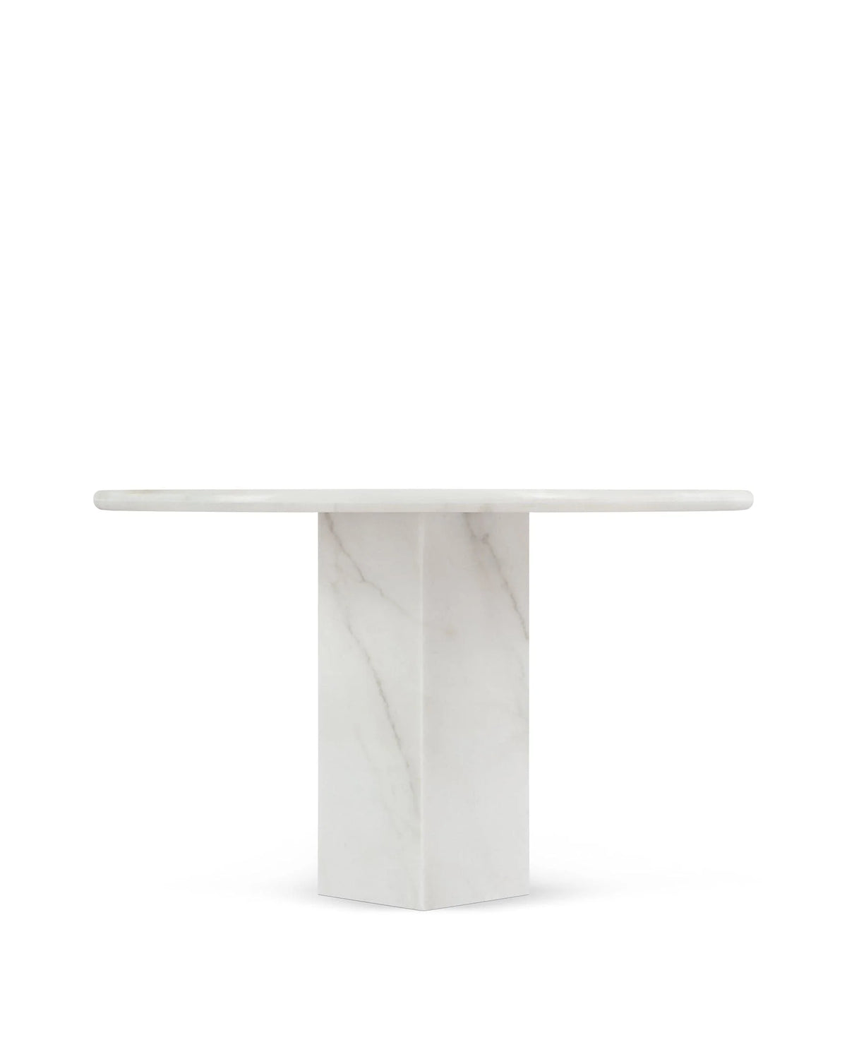 Sagan 47™ round dining table | sculptural pedestal - tables epic table-inspired | madorne