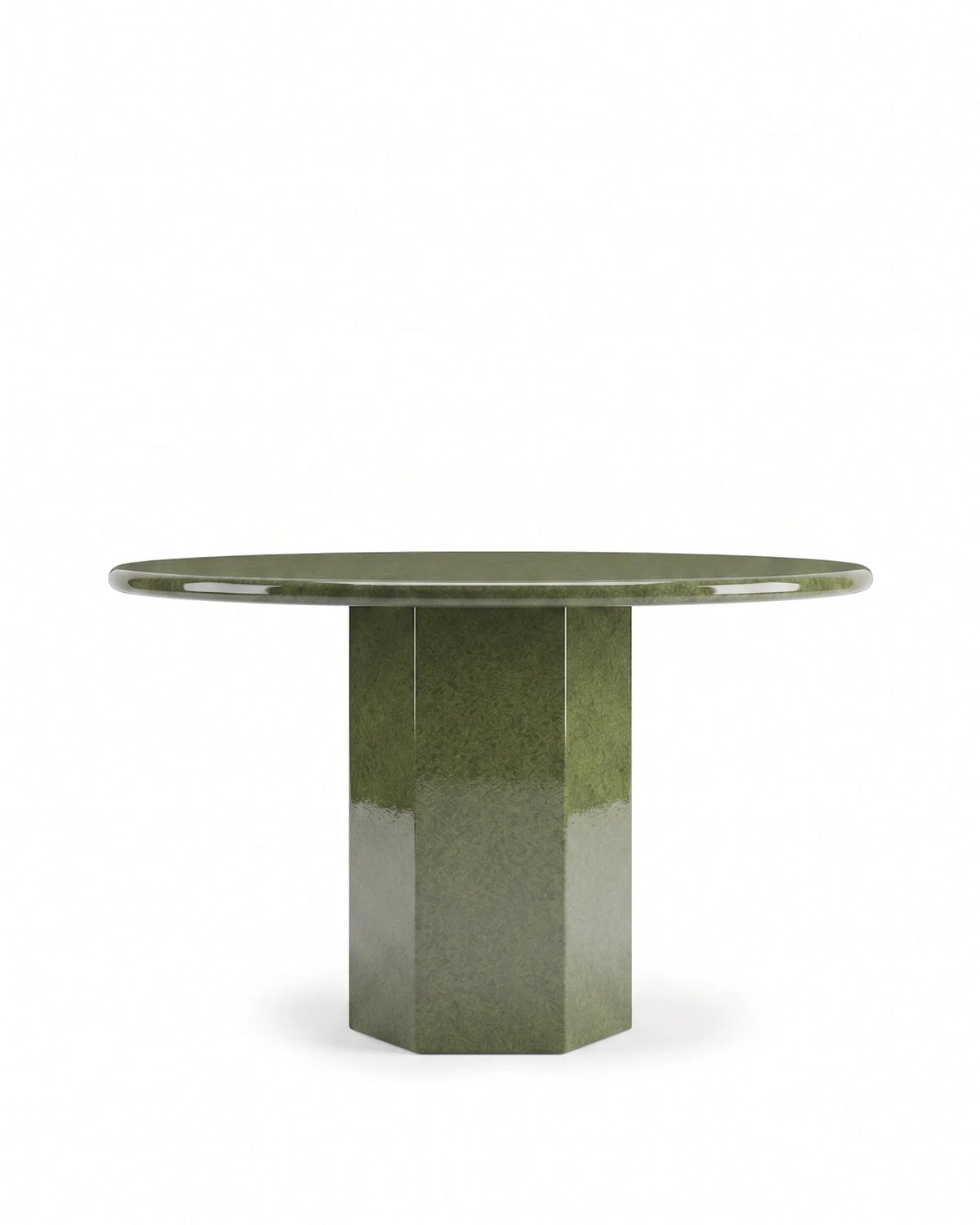 Sagan 47™ round dining table | sculptural pedestal - tables epic table-inspired | madorne