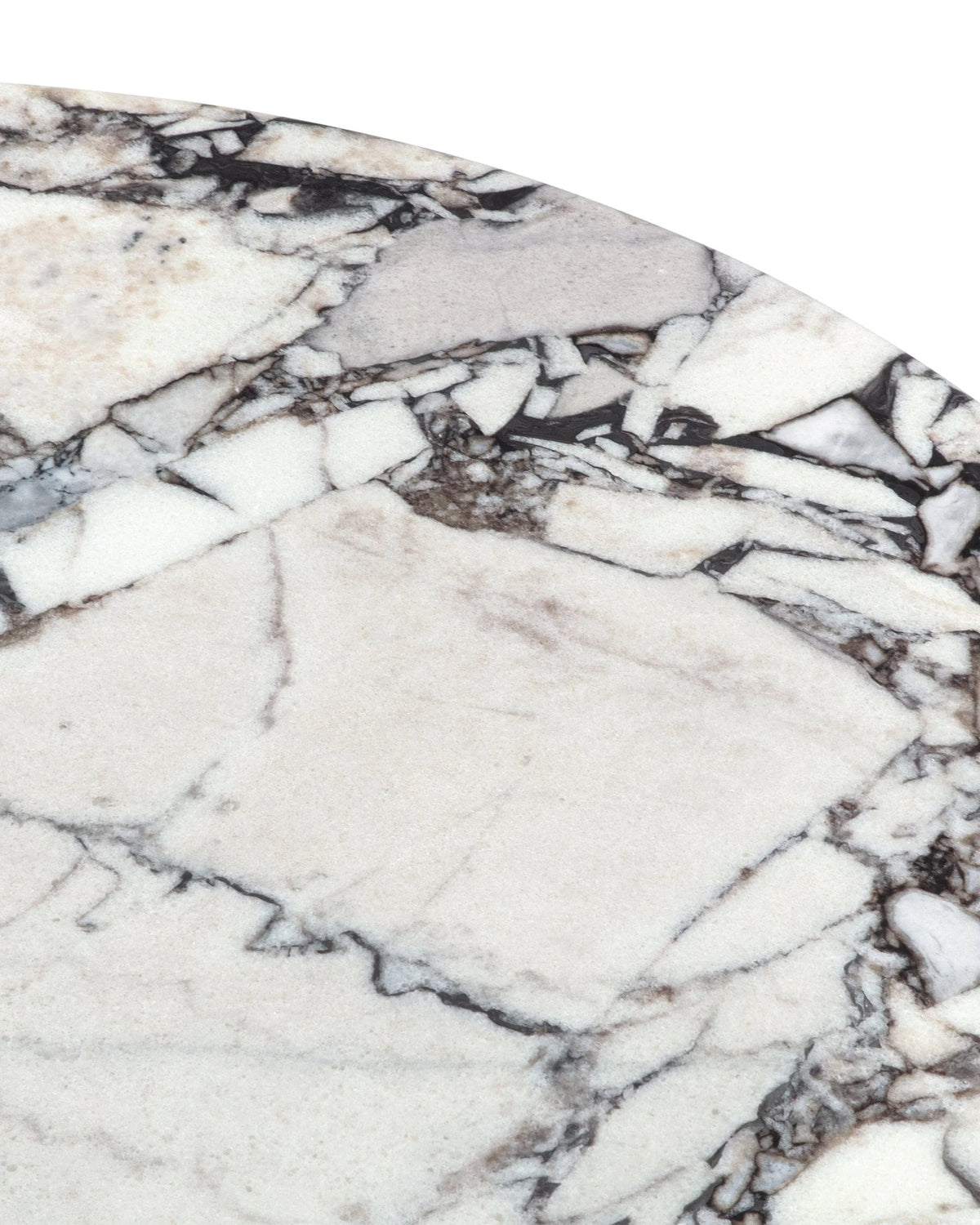 Sagan 55™ round dining table | travertine pedestal - tables epic table-inspired | madorne