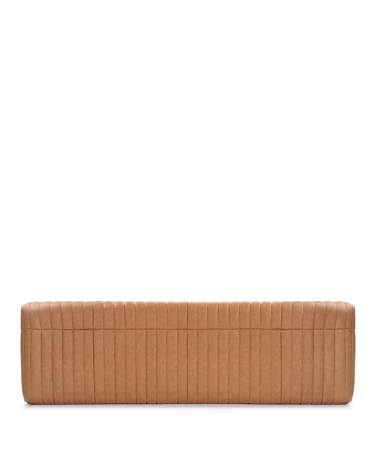 Sander 76™ three seater sofa | tan vegan leather - 3 seaters 76 inspired by sandra three-seater
