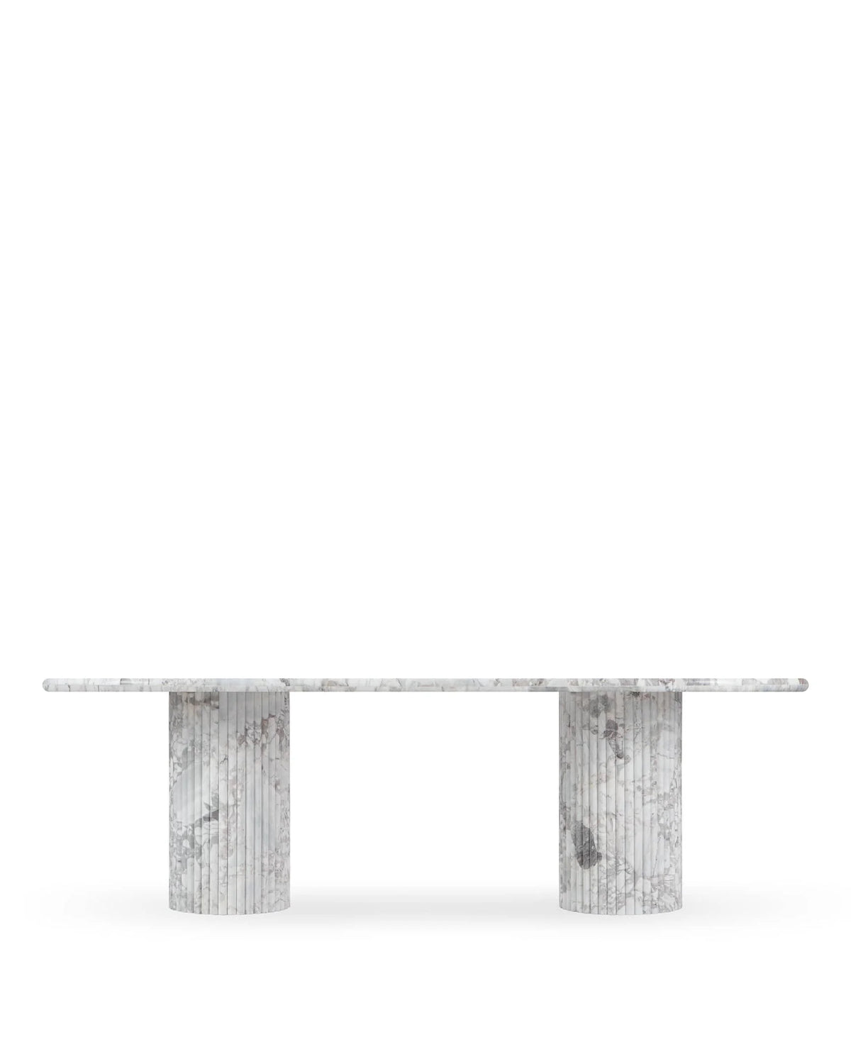 Saturne 98™ oval dining table | natural marble - tables 98 | madorne