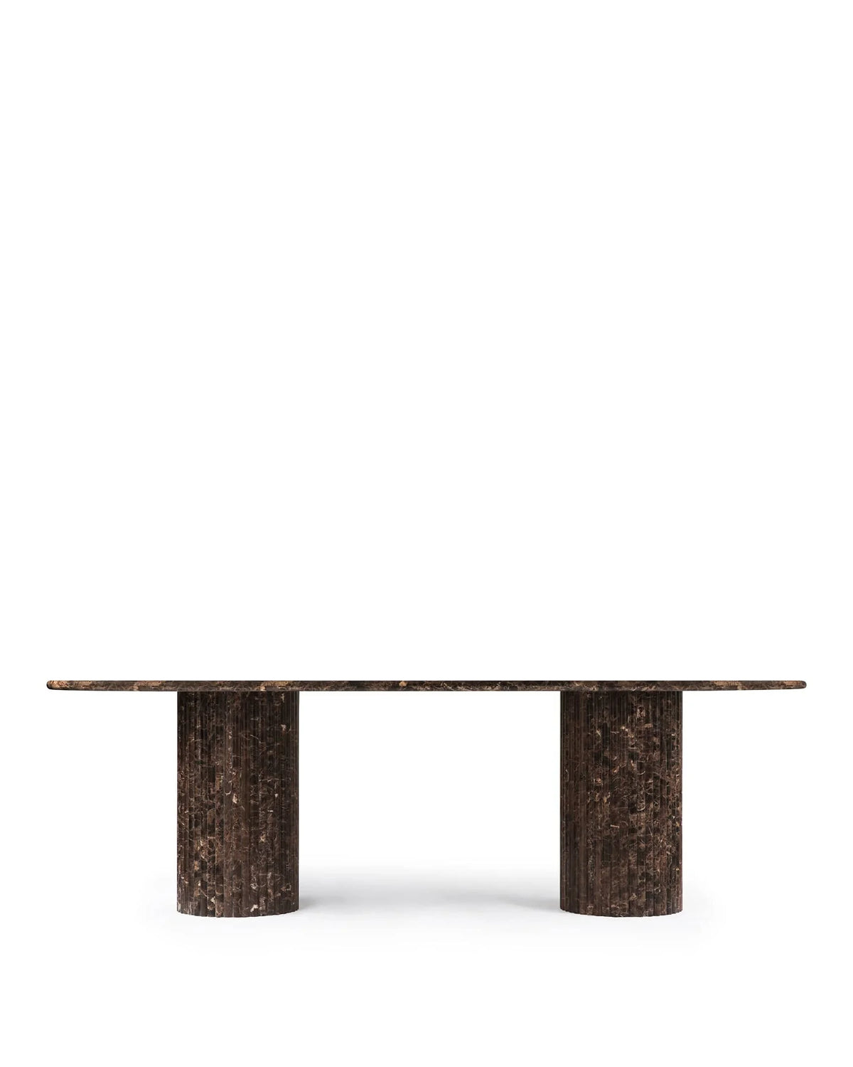 Saturne 98™ oval dining table | natural marble - tables 98 | madorne